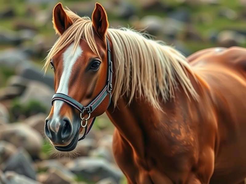 Hasty Horse Gameplay Screenshot Showing Rural Indian Track with Customized Horses and Power-Ups